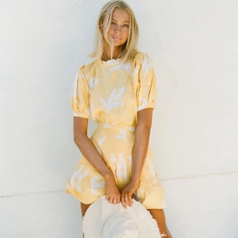 sabo skirt roux mini dress